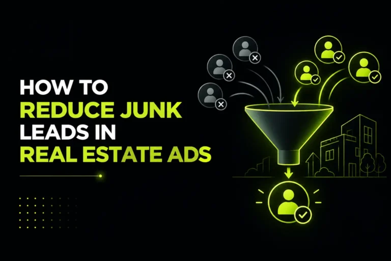 Reduce Junk Leads in Real Estate Ads